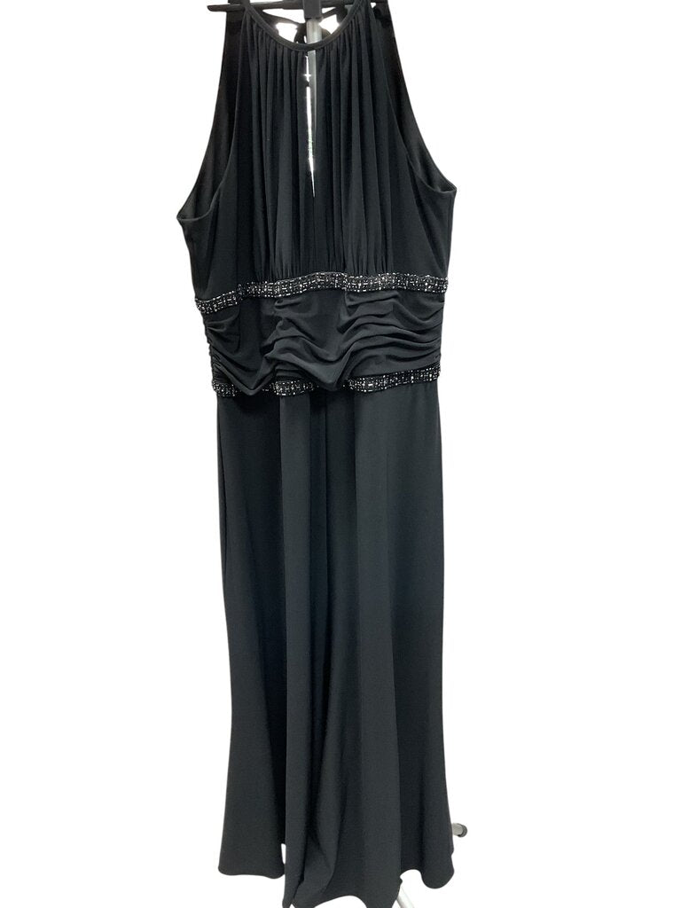 Anne Klein (6) Black Short Sleeveless Dress