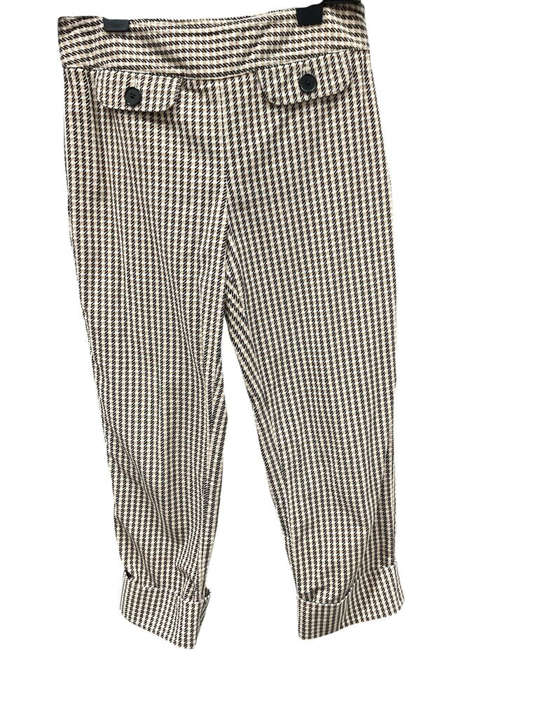 Loft (4) Houndstooth Capri Bottoms