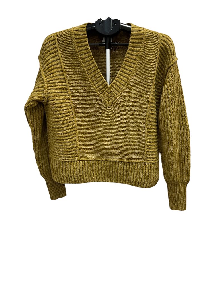 Cabi (Small) Yellow V Neck Sweater