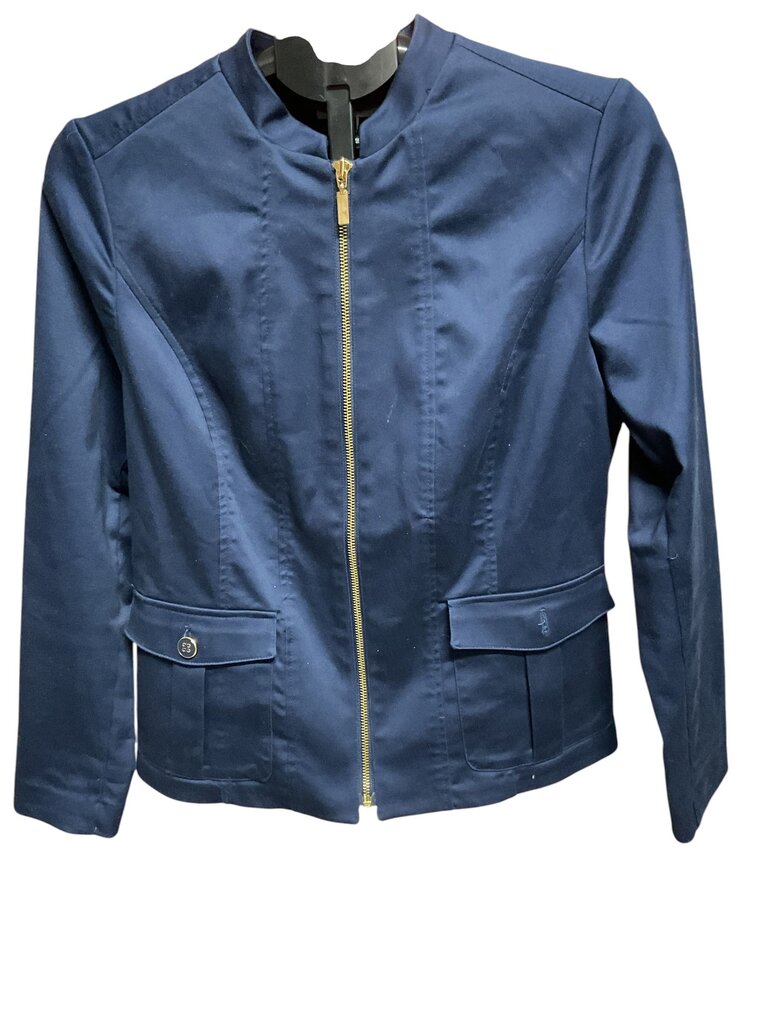 Charter Club (10) Blue Zippered Thin Jacket