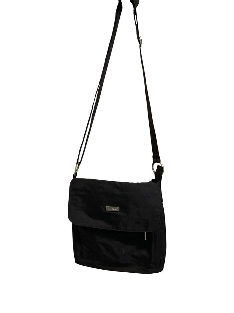 Baggallini Black Mesh Crossbody Purse *