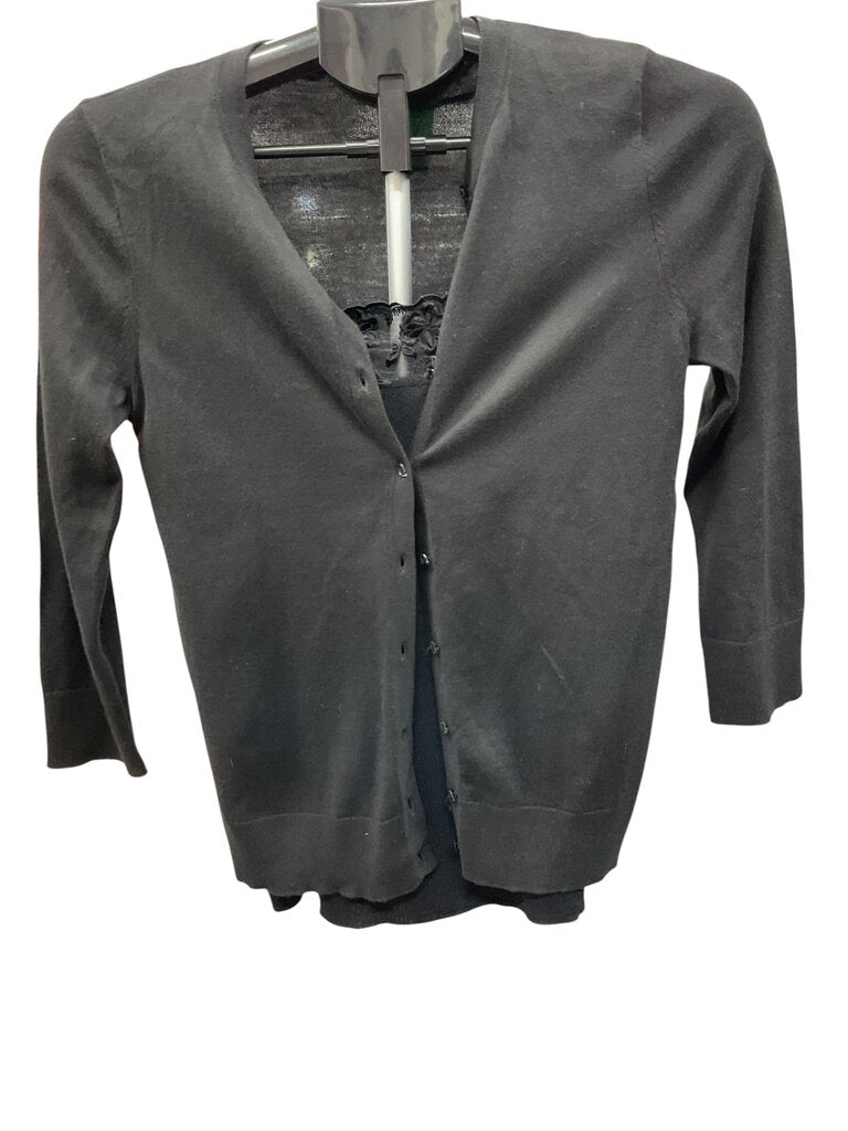 Loft (XS) Two-Piece Cardigan Set