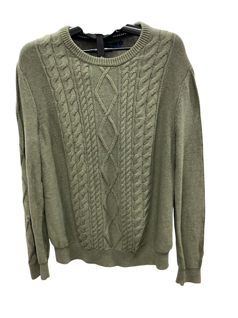 Nautica (Large) Green Men's Sweater
