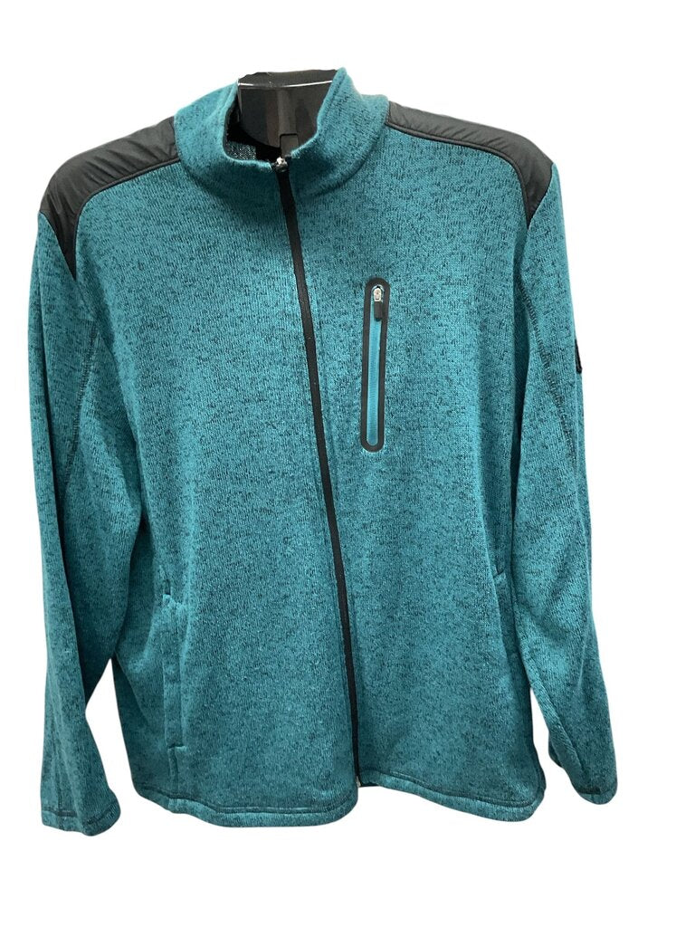 Greg Norman (Large) Men's Quarter Zip Fleece