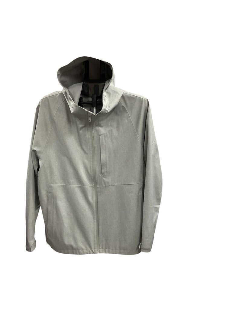 Uniqlo (Large) Silver Windbreaker