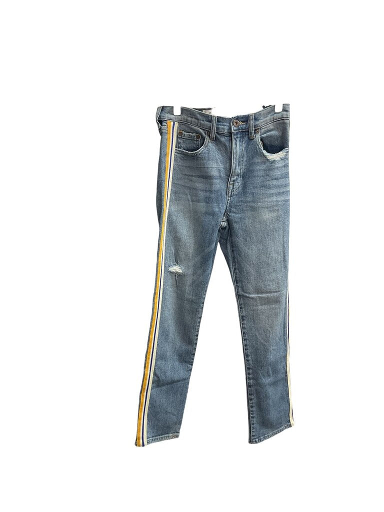 Pistola (26) Denim Skinny WYellow Stripe