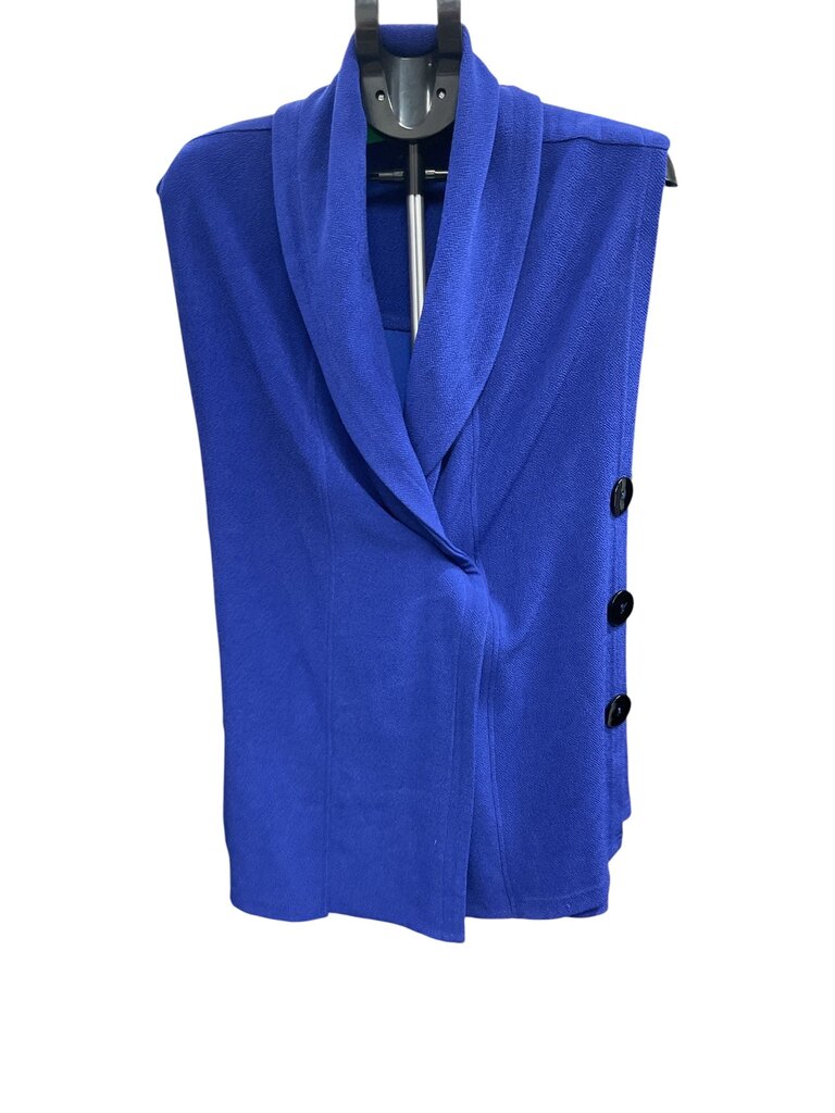 Soft Surroundings (Small) Blue Vest Long