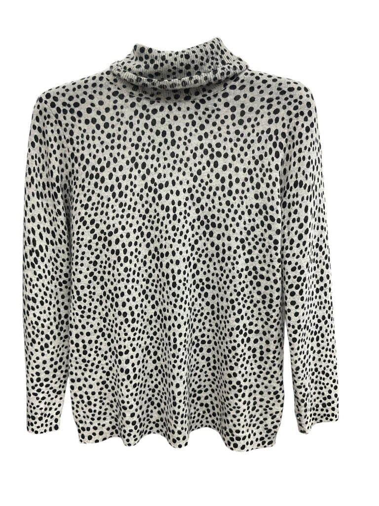 Cashmere (xl) Luxury LS Sweater Spotted