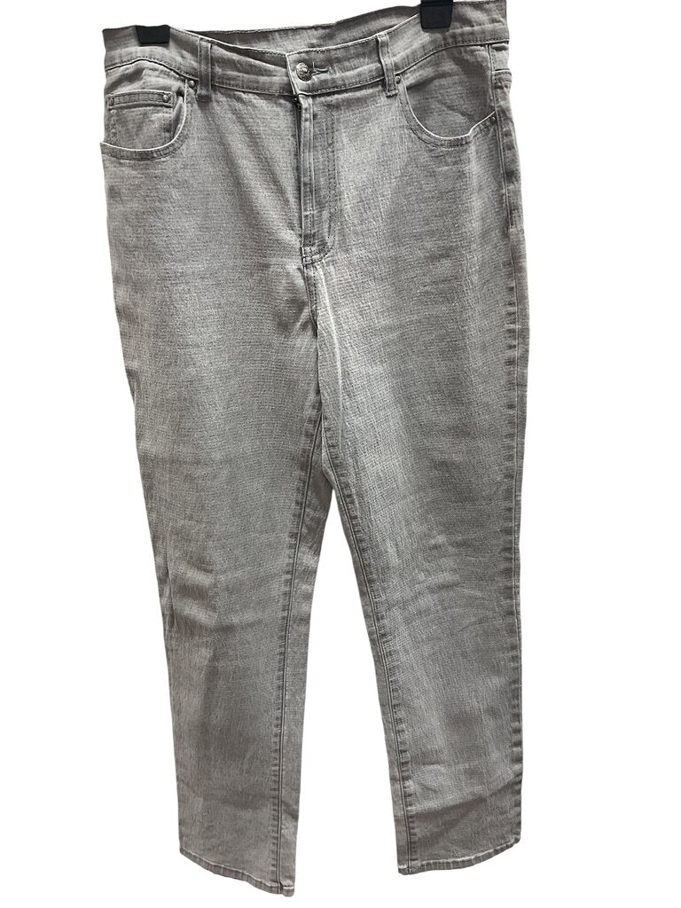 DG2 (10) Diane Gilman Grey Denim Jeans