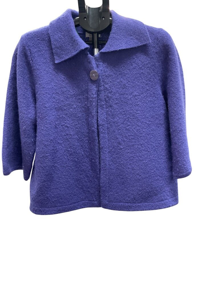 Christopher Banks (XL) Purple Wool Jacket