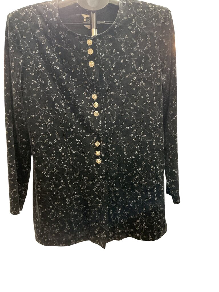 JBS Limited (xl) Black Velour Blazer