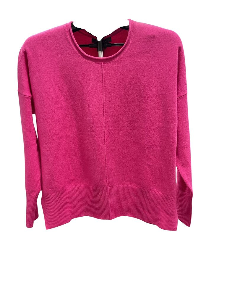 French Connection (Small) Pink Round Neck Sweater LS