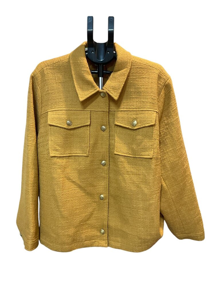 J Jill (4x) Yellow Honey Blazer NEW