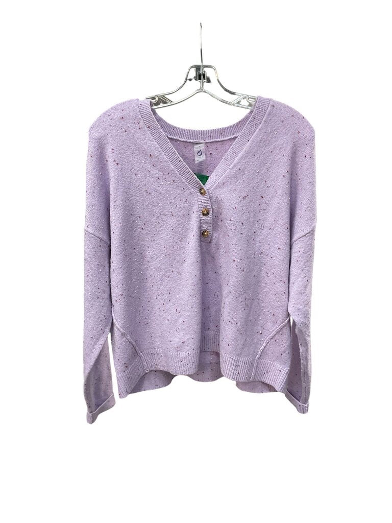 Lou and Grey (Med) Purple Speckled Cardigan