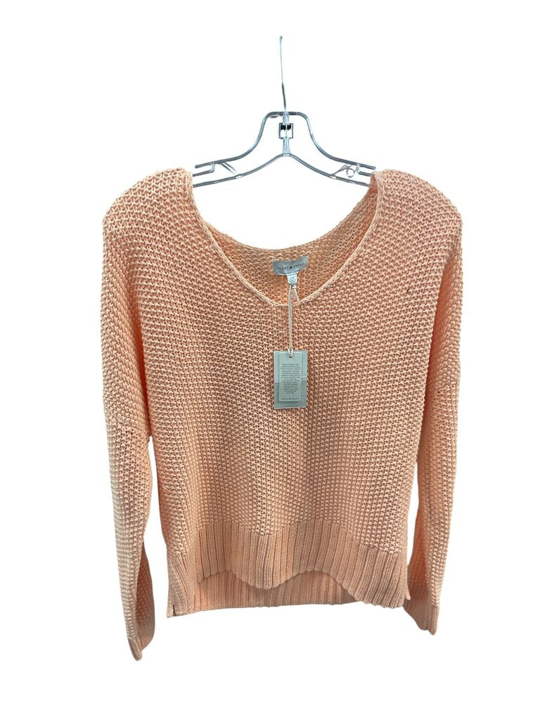Lucky Brand (NEW) Small- Orange LS Sweater