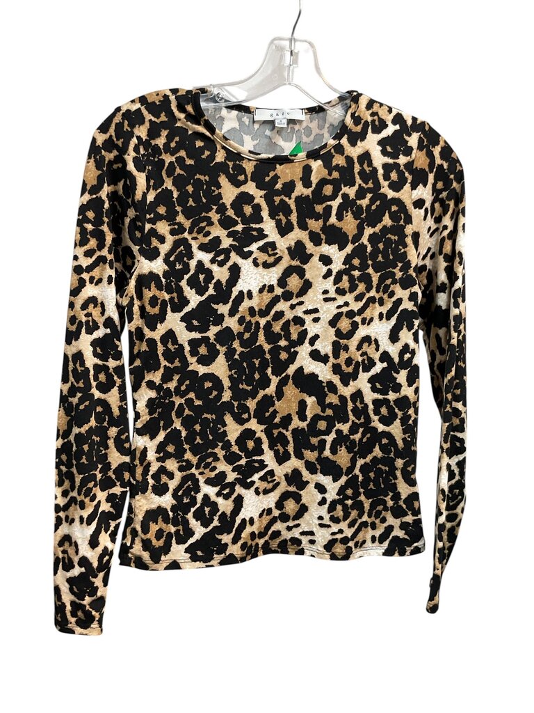 Gaze (XS) Brown LS Printed Tee