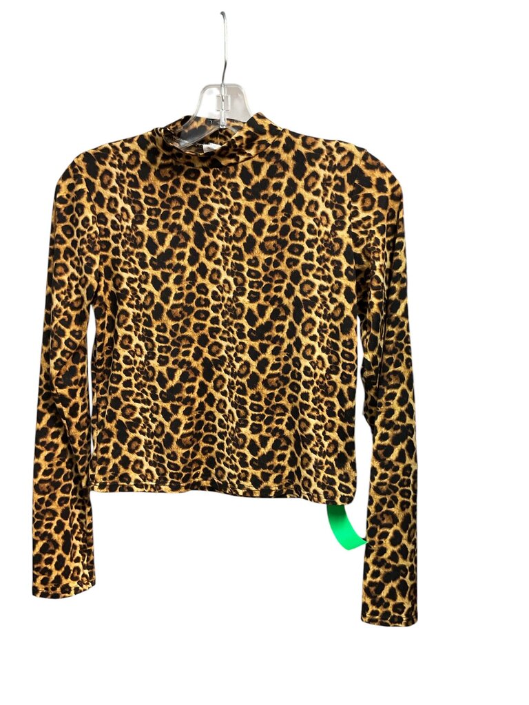 Gaze (Large) Printed Sleeveless Shell Turtleneck