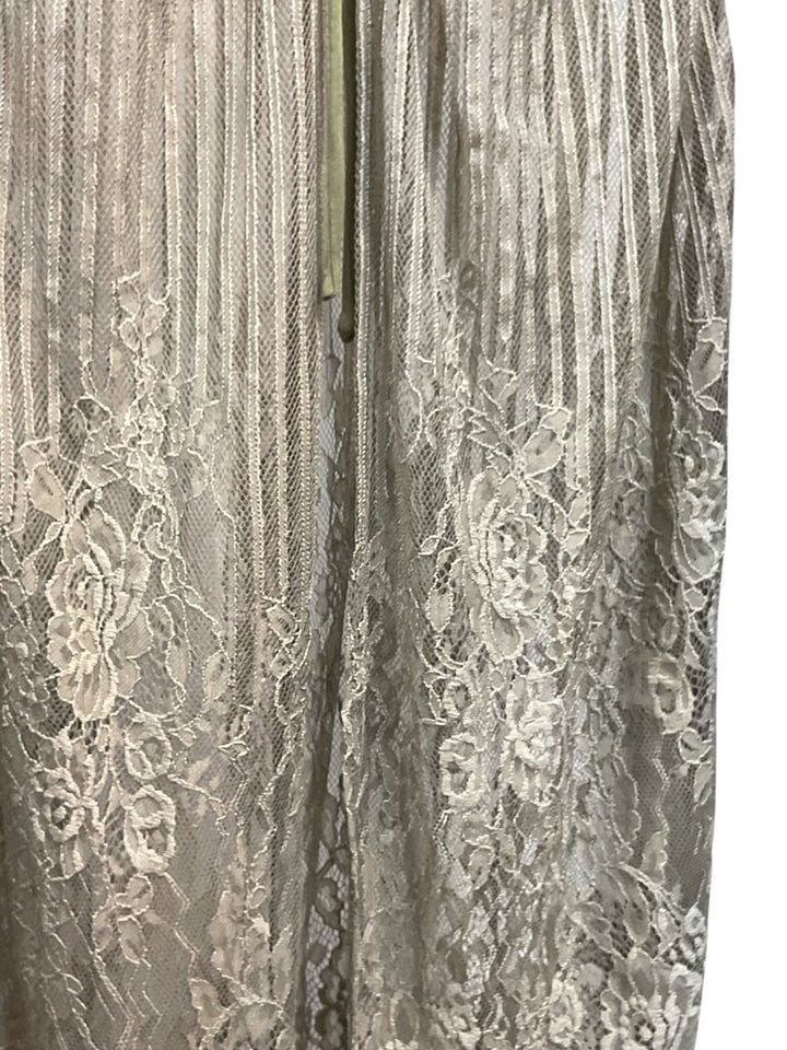 Haute Monde (Small) Olive Lace Sheer Kimono
