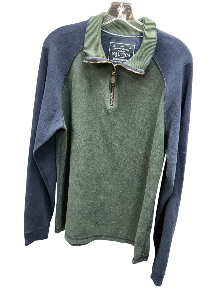Nautica (MED) Quarter Zip LS Sweater