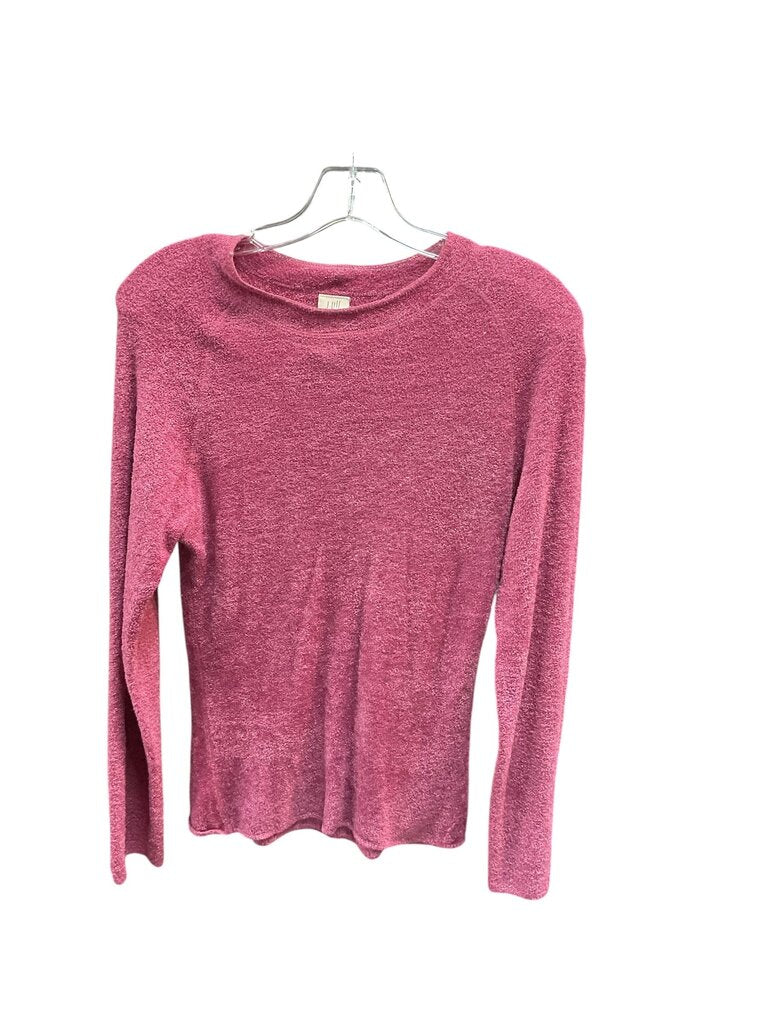 J Jill (Small) Pink LS Crew neck Sweater