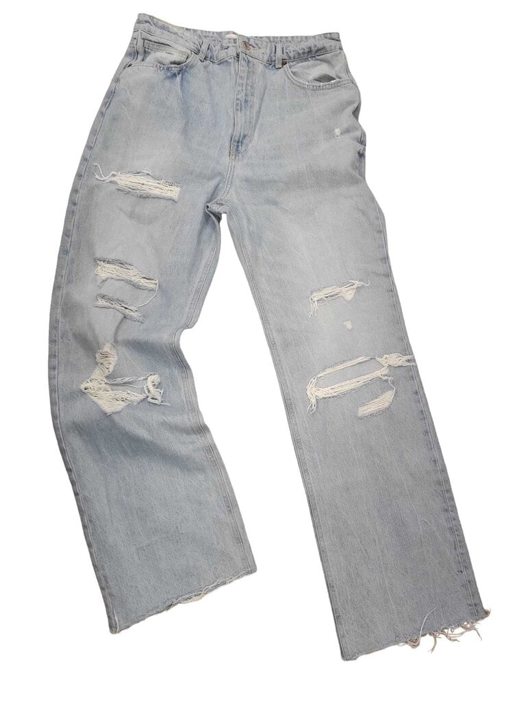Zara Oversized Distressed Jeans